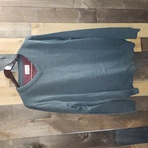 Fat Face mens Vneck sweater 100% cotton. Size XL